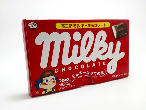MANILA, PH - JUNE 23 - Fujiya milky chocolate on June 23, 2020 in Manila, Philippines.