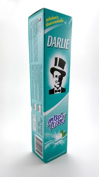MANILA, PH - JUNE 23 - Darlie fresh n brite toothpaste on June 23, 2020 in Manila, Philippines.
