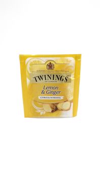 MANILA, PH - JUNE 23 - Twinings lemon and ginger citrus and warming tea on June 23, 2020 in Manila, Philippines.