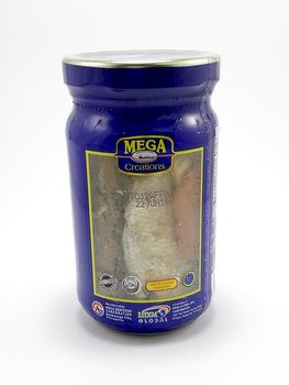 MANILA, PH - JUNE 23 - Mega creations premium spanish sardines in soya oil on June 23, 2020 in Manila, Philippines.