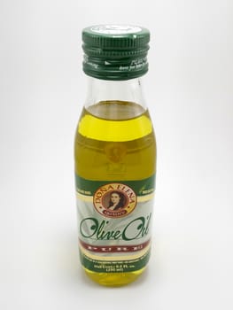 MANILA, PH - JUNE 23 - Dona Elena pure olive oil on June 23, 2020 in Manila, Philippines.