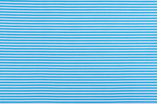 Light blue and white striped fabric background texture