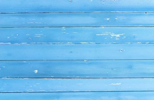Close-up of light blue wooden background texture