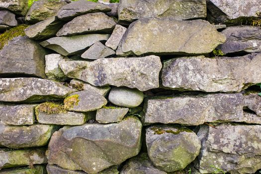 Dry Stone Wall in Cumbria England