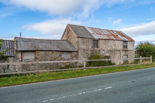 Old derelict house