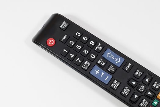 View of a TV remote Control