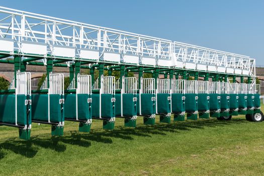 Horse racing starting gate