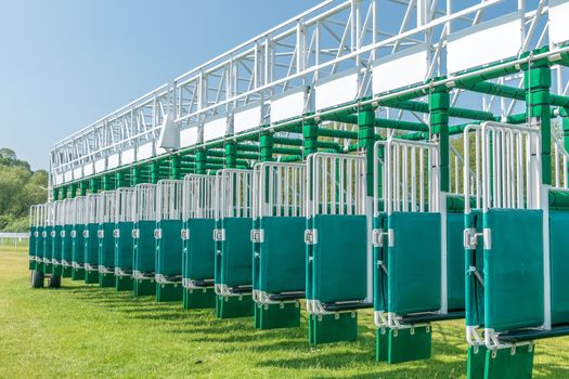 Horse racing starting gate