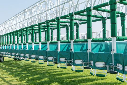 Horse racing starting gate