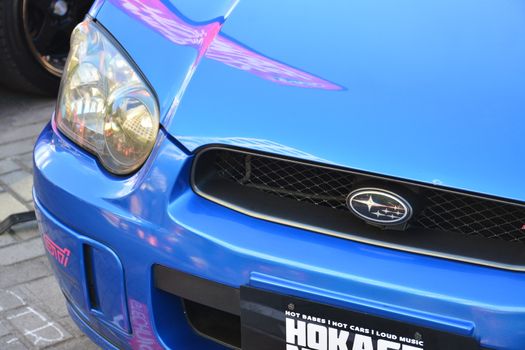 PASAY, PH - DEC 8 - Subaru impreza sti at Bumper to Bumper car show on December 8, 2018 in Pasay, Philippines.