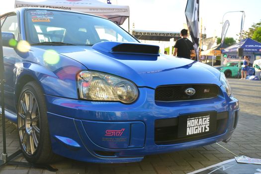 PASAY, PH - DEC 8 - Subaru impreza sti at Bumper to Bumper car show on December 8, 2018 in Pasay, Philippines.