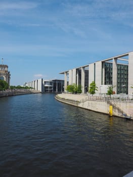BERLIN, GERMANY - CIRCA JUNE 2019: View of River Spree