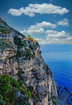 A Massive Italian Villa on the Cliffs Over the Amalfi Coast