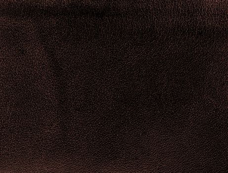 Brown leather texture closeup. Useful as background for design-works.