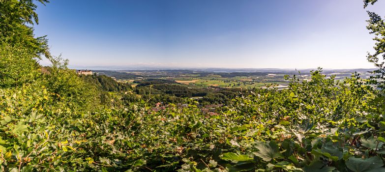 Along the panorama path in Heiligenberg at the beautiful Lake Constance