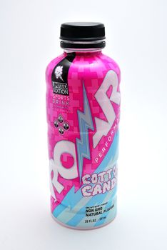 MANILA, PH - JULY 10 - Roar performance sports drink cotton candy on July 10, 2020 in Manila, Philippines.