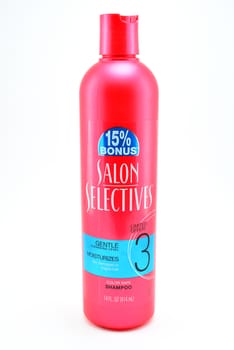 MANILA, PH - JULY 10 - Salon selectives shampoo bottle on July 10, 2020 in Manila, Philippines.