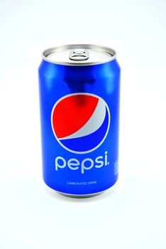 MANILA, PH - JULY 10 - Pepsi softdrink can on July 10, 2020 in Manila, Philippines.
