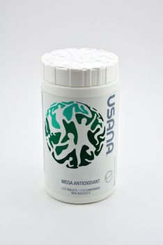 MANILA, PH - JULY 10 - Usana mega antioxidant supplement on July 10, 2020 in Manila, Philippines.