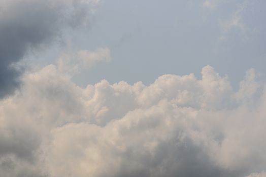 The nature of dark sky with cloudy in the morning.