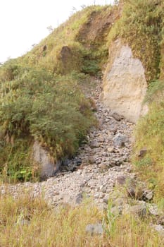 Mountains leading to Lake Pinatubo in Zambales, Philippines