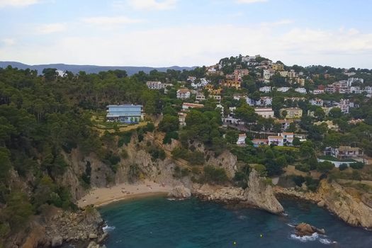 The Mediterranean coast in Spain. Spain's courts by the sea.