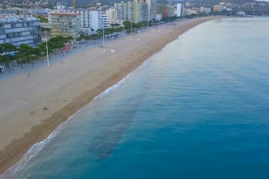 The Mediterranean coast in Spain. Spain's courts by the sea.