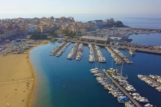 The Mediterranean coast in Spain. Spain's courts by the sea.