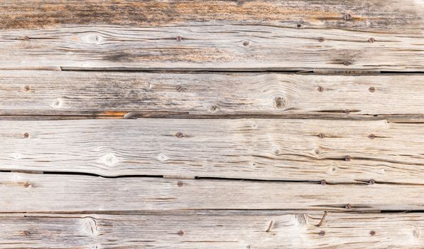 Vintage gray wooden boards background texture with copy space