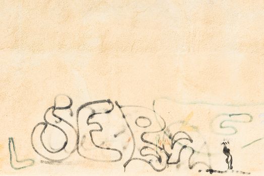 Old dirty wall background texture with copy space