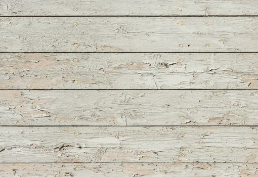 Vintage gray wooden boards backdrop texture with copy space