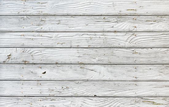 White and gray wooden boards backdrop texture with copy space