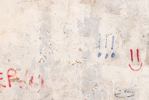 Old dirty wall background texture with copy space