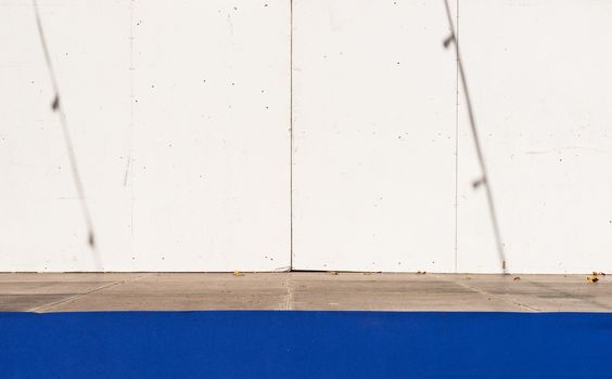 Background of empty modern stage with copy space