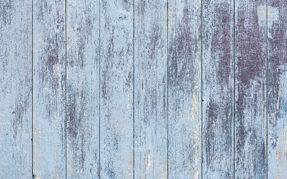 Rustic blue colored wood backdrop texture with copy space