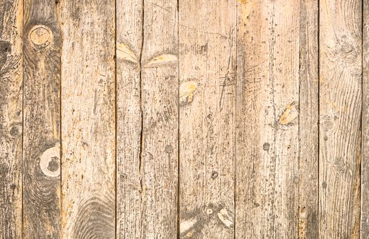 Vintage wooden planks background texture with copy space