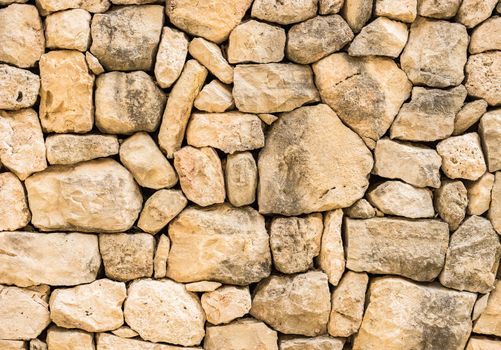 Vintage stone wall background texture, structure close-up


