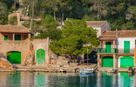 Traditional old fishing village of Cala Figuera on Mallorca, Spain Balearic islands