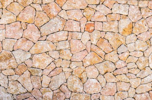 Stone wall background texture, structure close-up