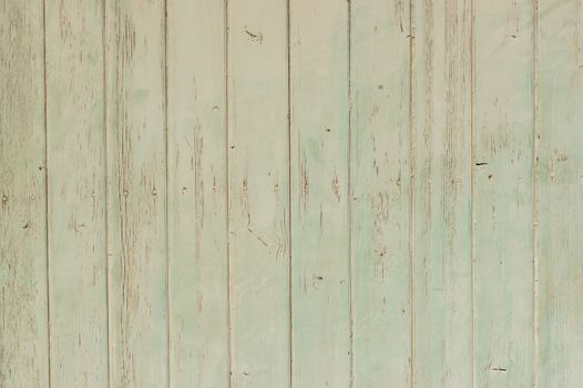 Aquamarine colored wooden planks background texture with copy space