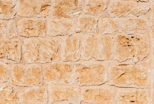 Stone wall background texture, structure close-up