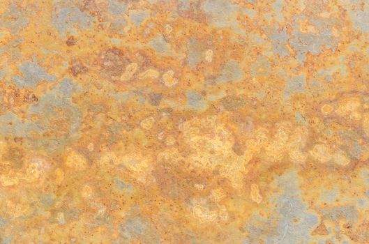 Brown rusty mineral stone slate background texture with copy space