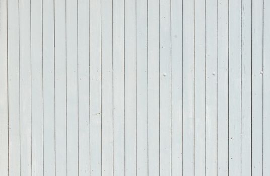 White gray painted wooden planks background texture with copy space