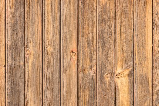 Old brown wooden planks background texture with copy space