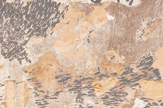 Background texture of old damaged grunge wall