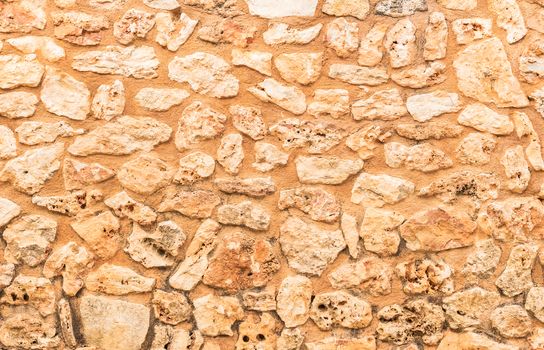 Vintage grunge stone wall background texture, close-up

