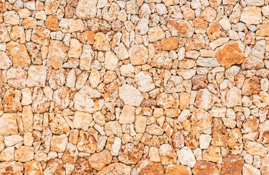 Natural vintage stone wall background texture, close-up