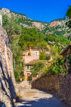 Old village of Fornalutx on Majorca, Spain Balearic Islands