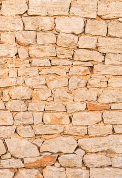Old stone wall background texture, structure close-up