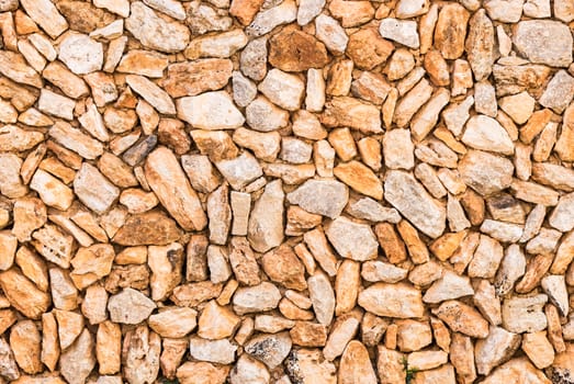 Natural vintage stone wall background texture, close-up